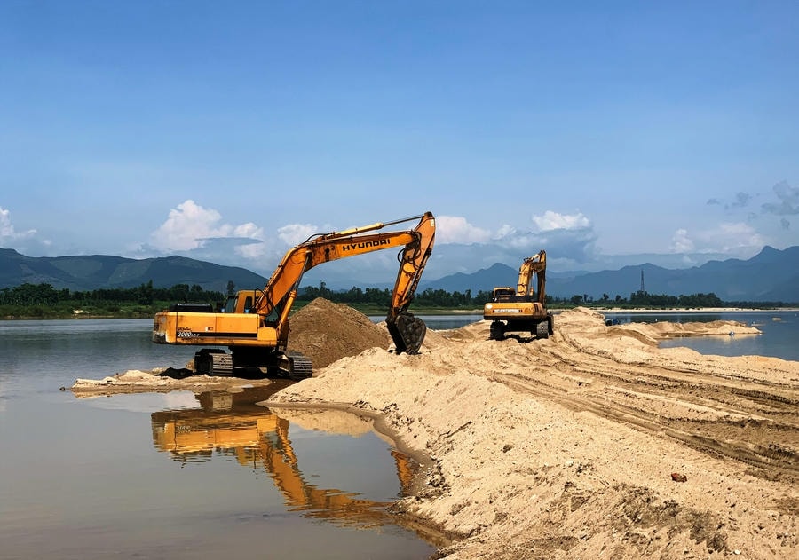 Khu vực khai thác sẽ ảnh hưởng tới chất lượng cát