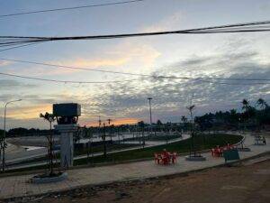 Công trình bờ kè Cầu Cần Đăng - Thị trấn Tân Biên