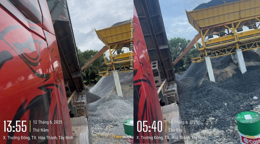 Sự thay đổi trong hình ảnh hiện trường của công ty Phát Bảo Thuận
