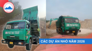 Dự án bàn giao vật liệu xây dựng năm 2026